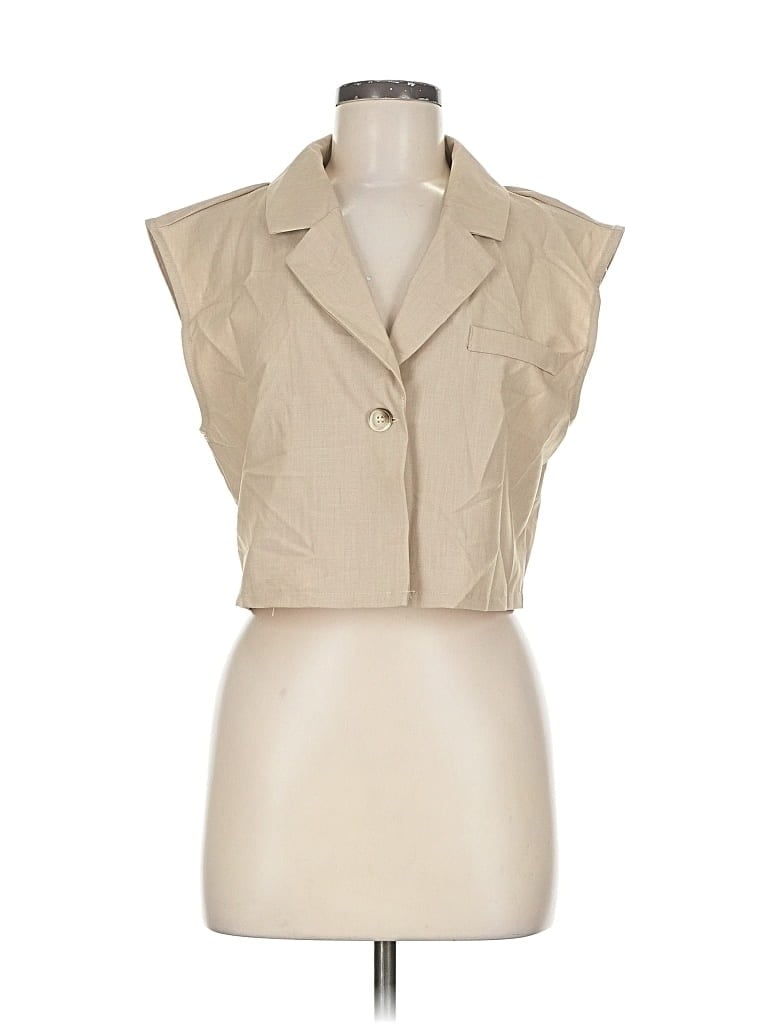 Pre-owned Dazy-less Vest In Brown