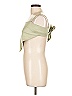 Danielle Bernstein 100% Polyester Green Sleeveless Blouse Size L - photo 5