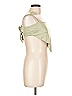 Danielle Bernstein 100% Polyester Green Sleeveless Blouse Size L - photo 4