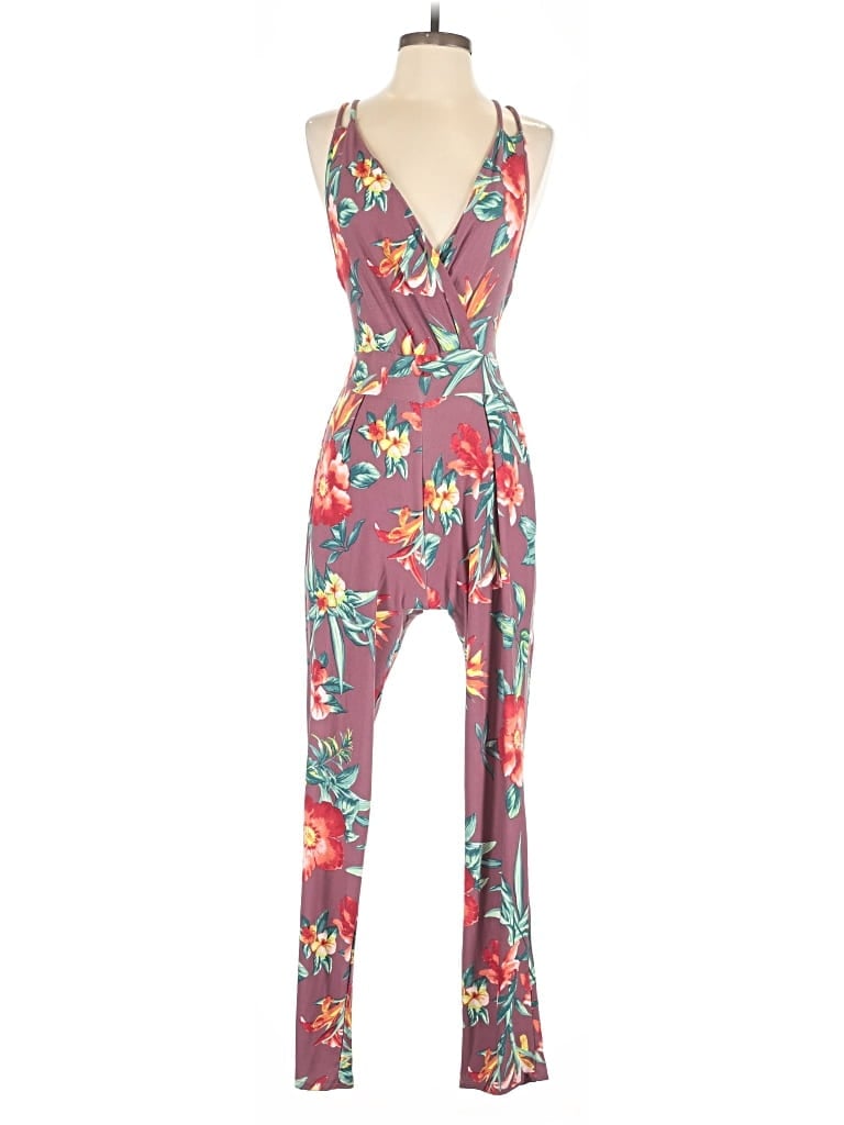DEREK HEART Pre-owned Jumpsuit In Red