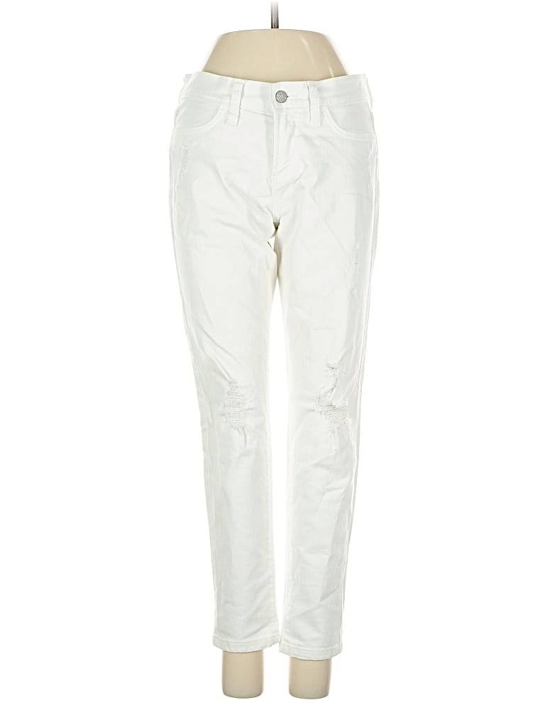 Pre-owned Banana Republic Factory Store Jeans In White