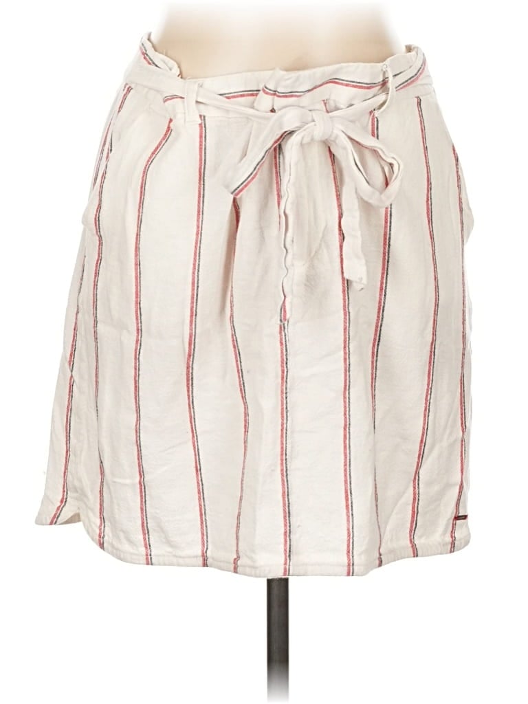 Pre-owned Tommy Hilfiger Casual Skirt In White