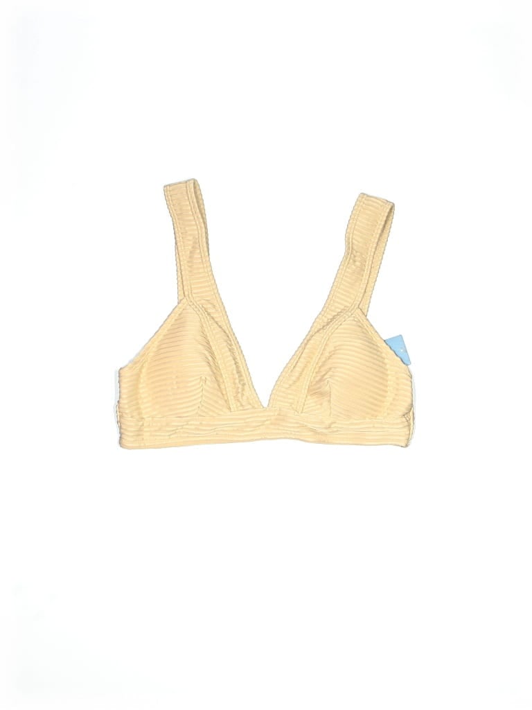 Cupshe Swimsuit Top Tan Swimwear In Yellow