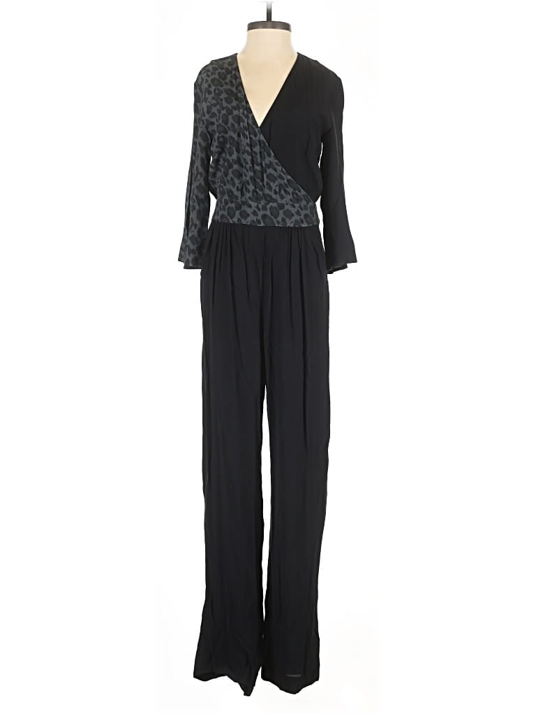 Pre-owned Kachel X Anthropologie Jumpsuit In Black