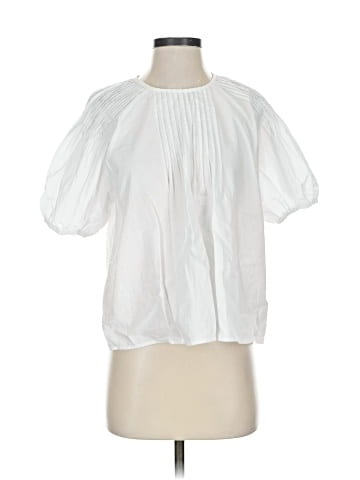 Pinch Short Sleeve Blouse (view 1)