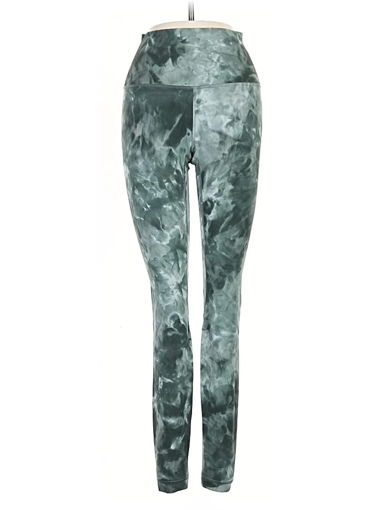 Pre-owned Lululemon Athletica Active Pants In Green