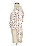 Intermix 100% Silk White Long Sleeve Silk Top Size 4 - photo 5