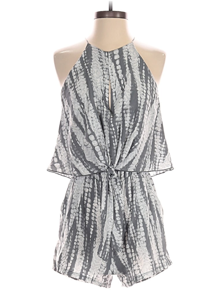Pre-owned Tyche Romper In Gray