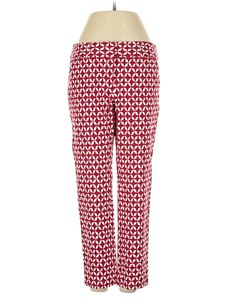 Pre-owned Ann Taylor Loft Casual Pants In Red