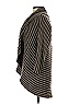 Zoe Couture Chevron-herringbone Gray Brown Wool Cardigan Size S - photo 5