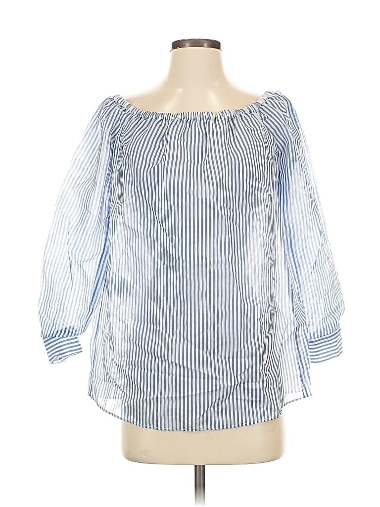 Bcbgeneration 3/4 Sleeve T-shirt In Blue