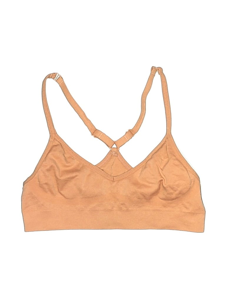 Pre-owned Assorted Brands Kids' Tank Top Tan Halter Neckline Tops In Brown