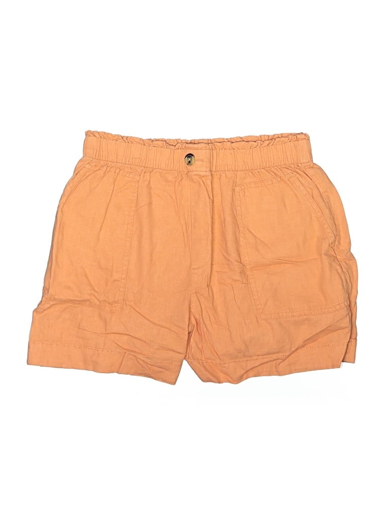Pre-owned Ann Taylor Loft Outlet Cargo Shorts In Orange