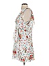 Parker 100% Polyester Print White Casual Dress Size XS - photo 5
