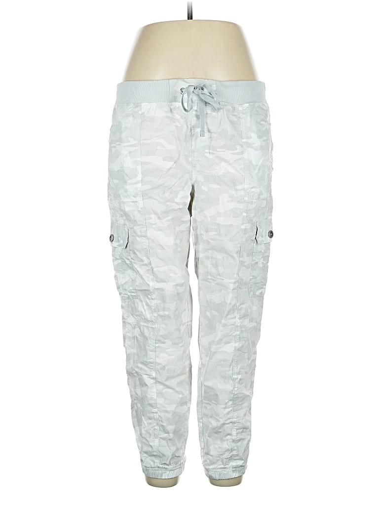 Pre-owned Dkny Sport Cargo Pants In Gray