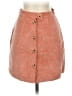 Simplee Orange Casual Skirt Size S - photo 1