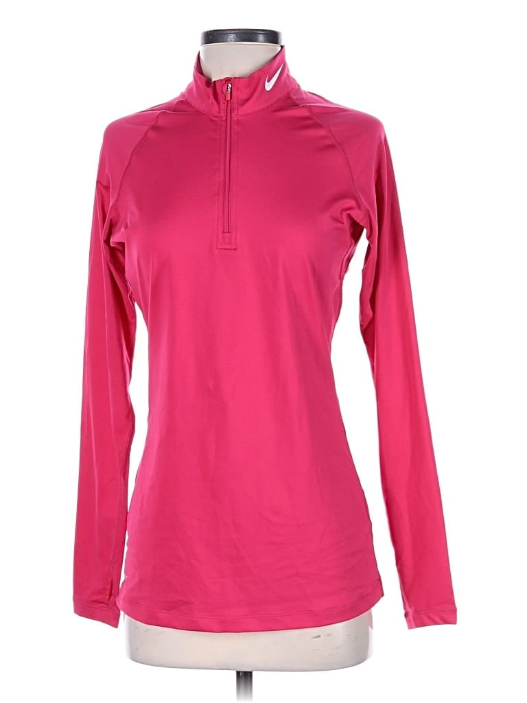 Pre-owned Nike Pullover Hoodie In Pink