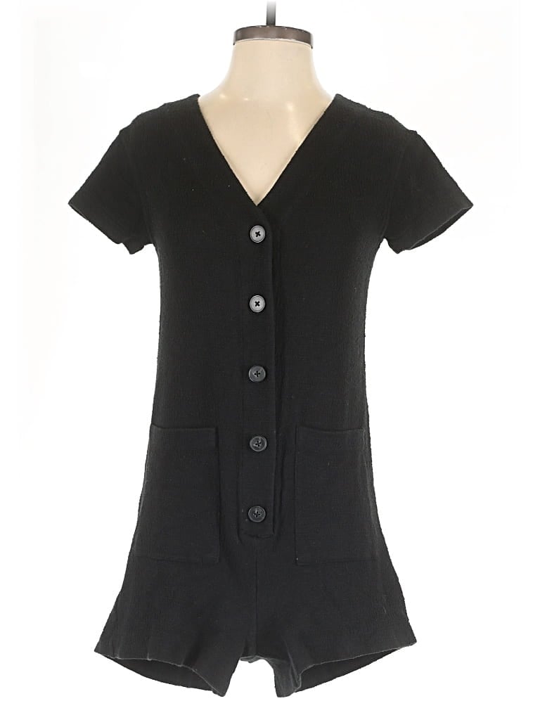 Pre-owned Madewell Romper In Black