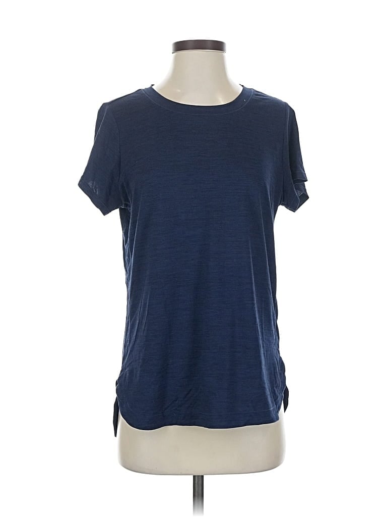 GAIAM Pre-owned Short Sleeve T-shirt In Blue