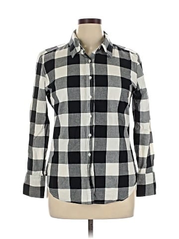 Norma Kamali Long Sleeve Button-Down Shirt (view 1)