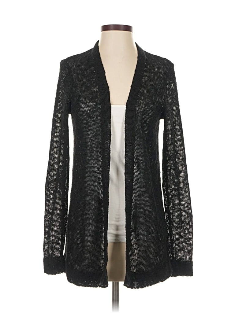 Pre-owned Ann Taylor Loft Cardigan Sweater In Black