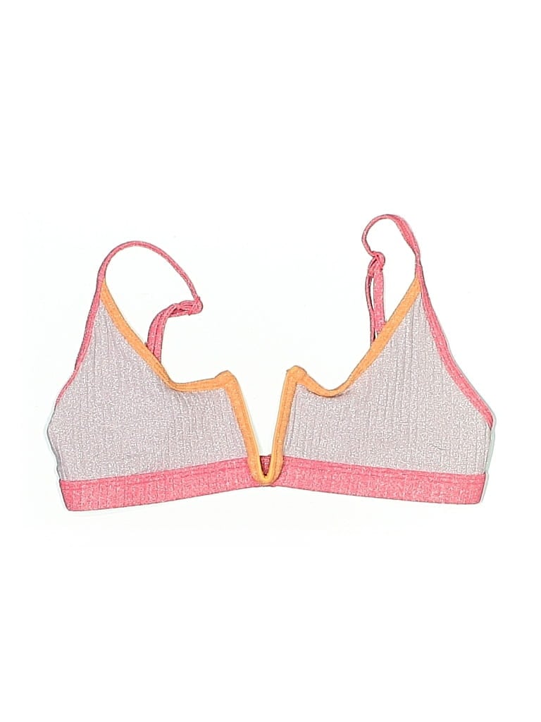 Pre-owned Oneonone Swimsuit Top Pink Swimwear