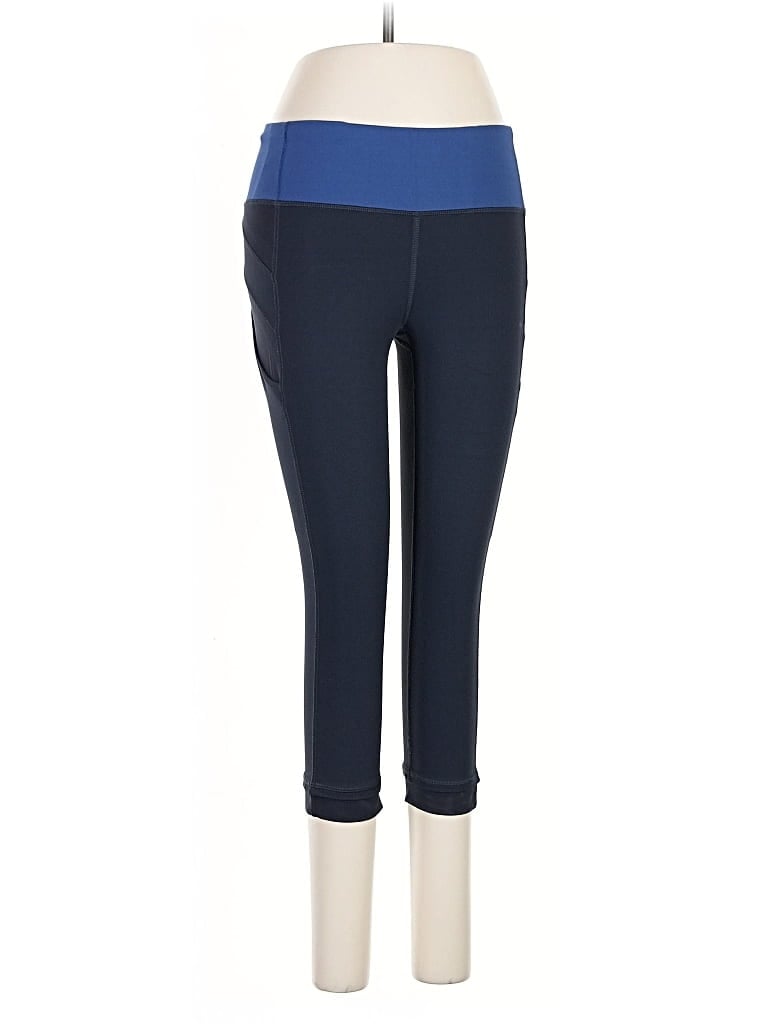 Pre-owned Lululemon Athletica Active Pants In Blue