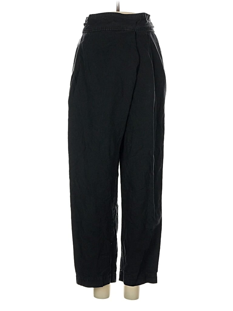Pre-owned Apiece Apart Linen Pants In Black