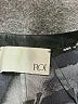 Roi 100% Silk Blue 3/4 Sleeve Silk Top Size XS - photo 7