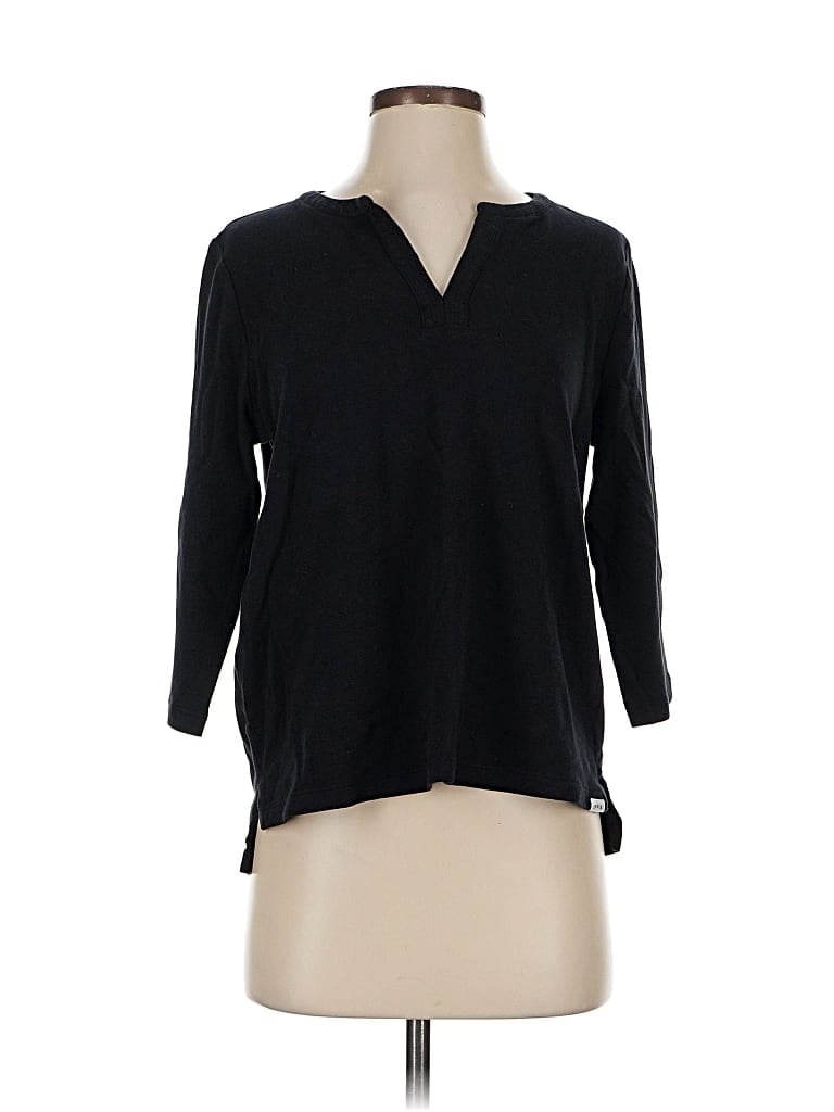 Pre-owned Orvis 3/4 Sleeve T-shirt In Black