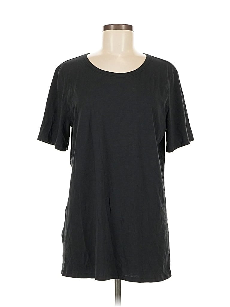 Pre-owned Lululemon Athletica Short Sleeve T-shirt In Black