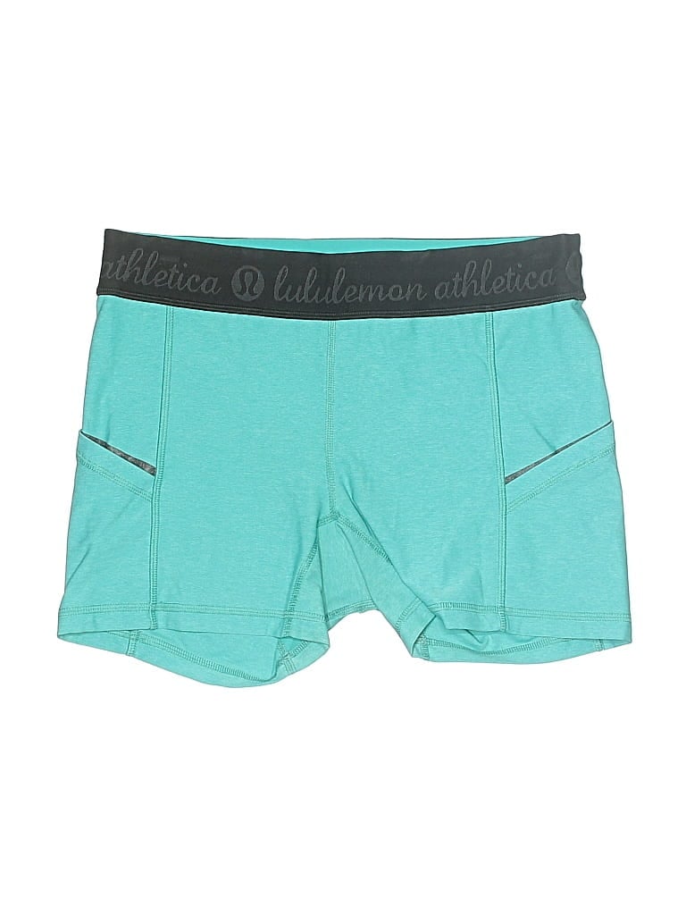 Pre-owned Lululemon Athletica Athletic Shorts In Blue