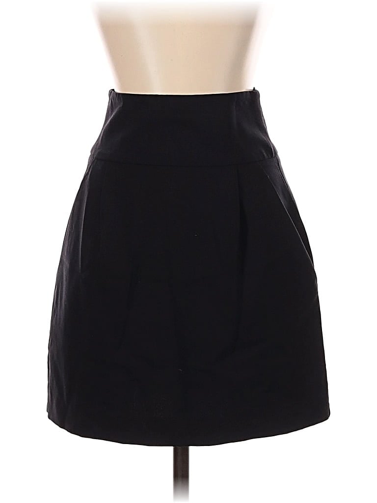 Pre-owned Theory Formal Skirt In Black
