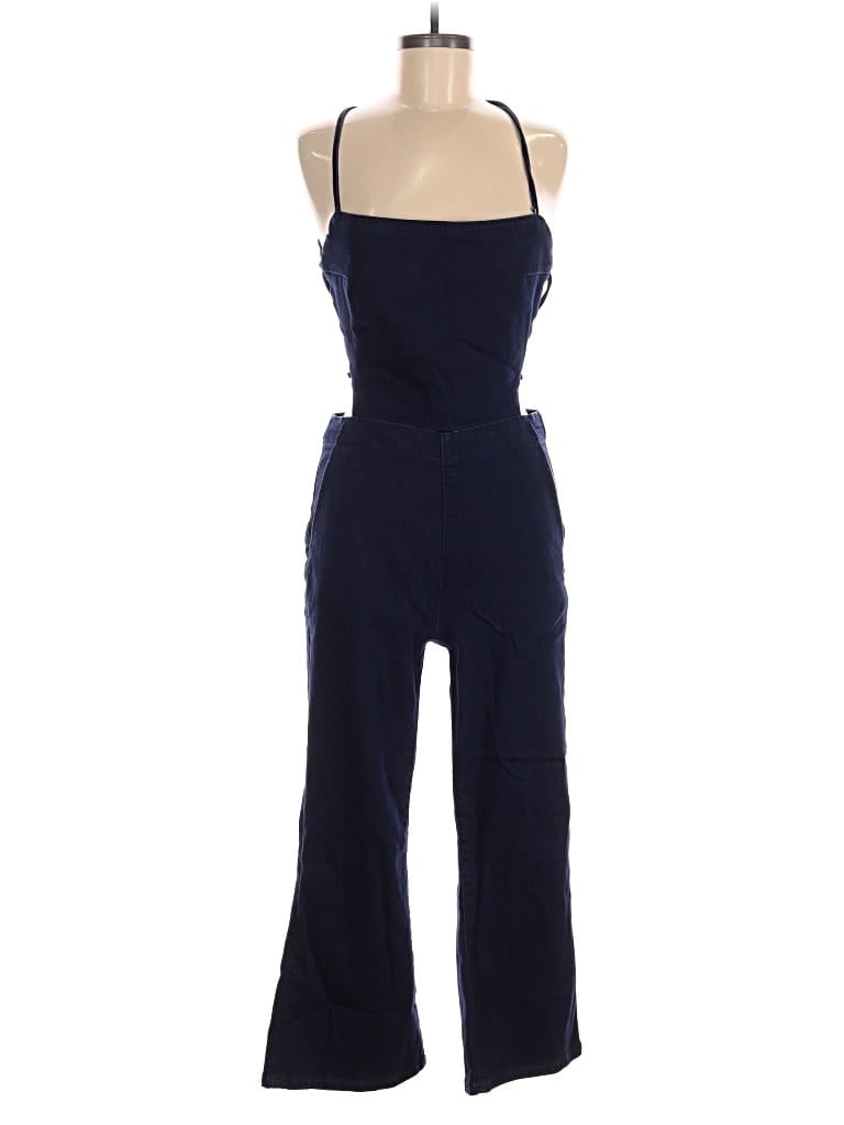 Pre-owned Pilcro Jumpsuit In Blue
