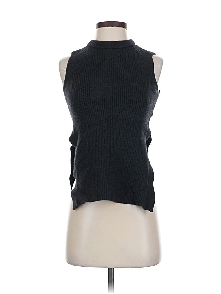 Pre-owned Wilfred Sweater Vest In Black