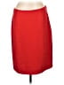 Anne Klein Solid Red Casual Skirt Size 12 - photo 1