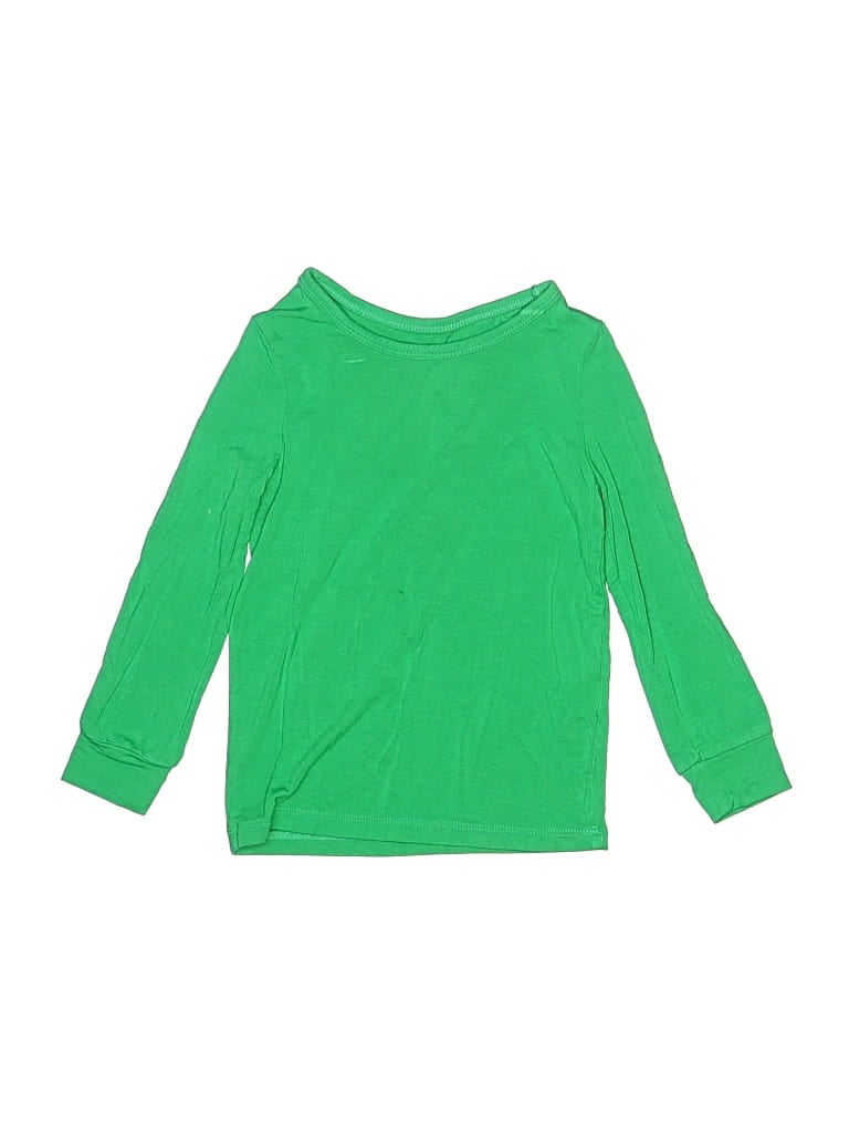 Pre-owned Unbranded Kids' Long Sleeve T-shirt In Green