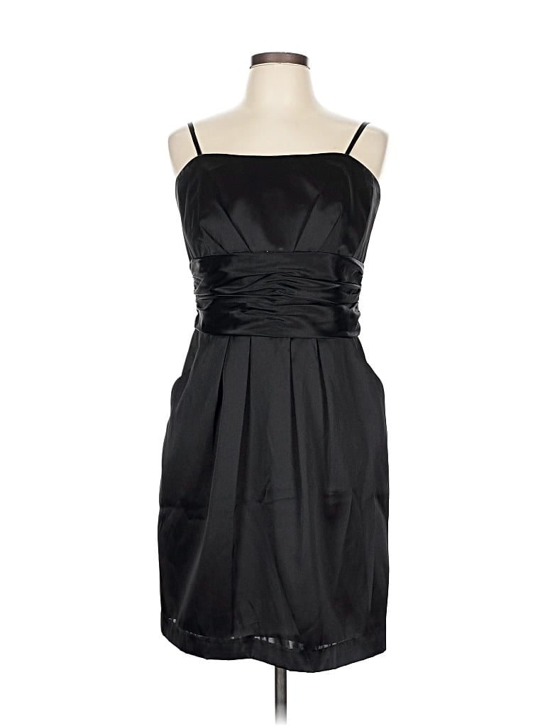 Pre-owned David's Bridal Cocktail Dress In Black