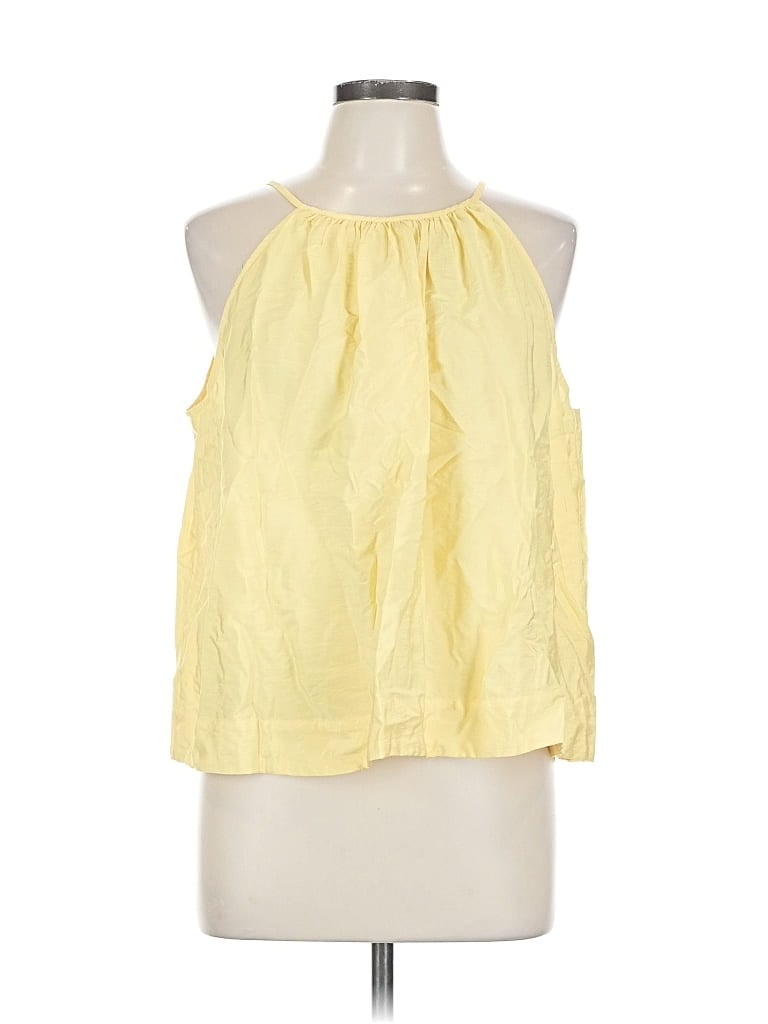 A New Day Sleeveless Blouse In Yellow