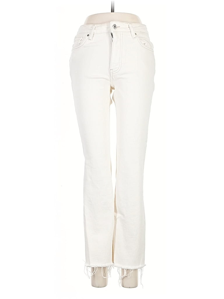Pre-owned Mng Jeans In White