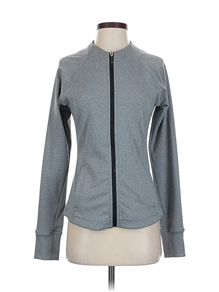 IZOD Pre-owned Track Jacket In Gray