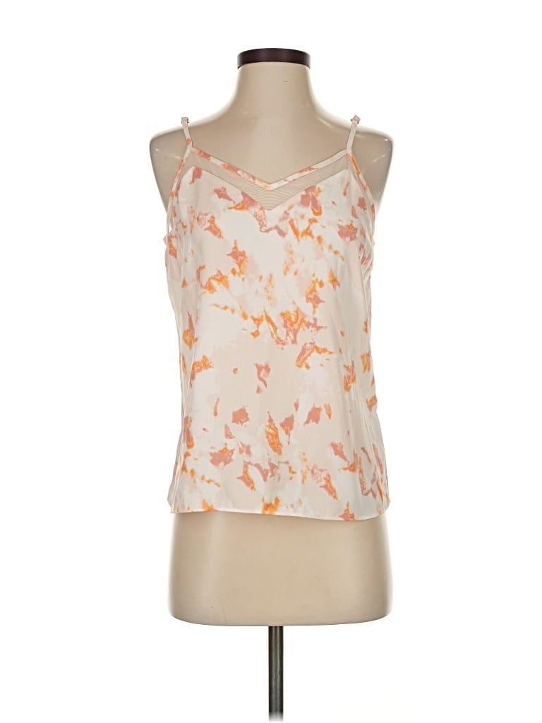 Pre-owned Nine West Sleeveless Blouse In White
