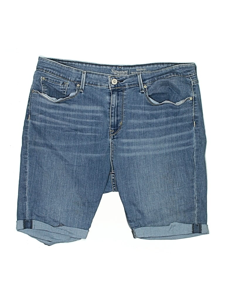 Pre-owned Levi Strauss Signature Denim Shorts In Blue