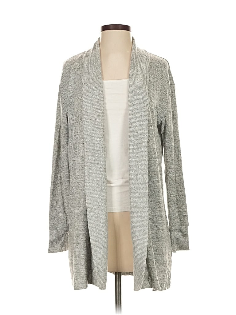 Pre-owned Gap Cardigan Sweater In Gray