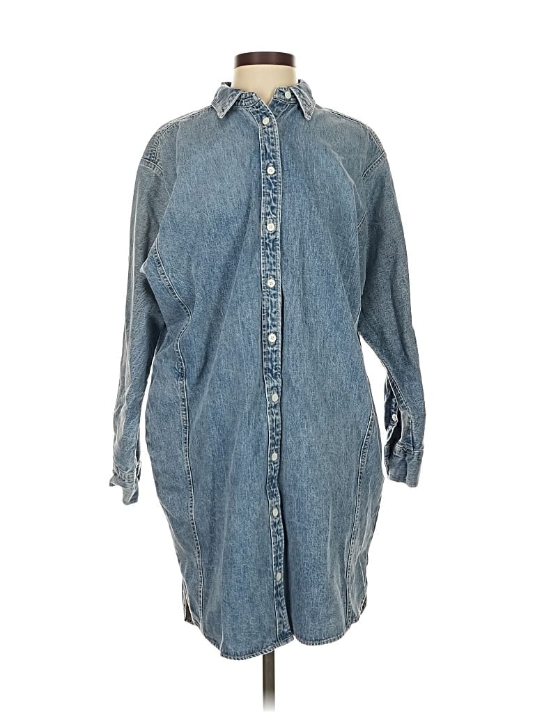 Pre-owned Universal Thread Casual Dress In Blue