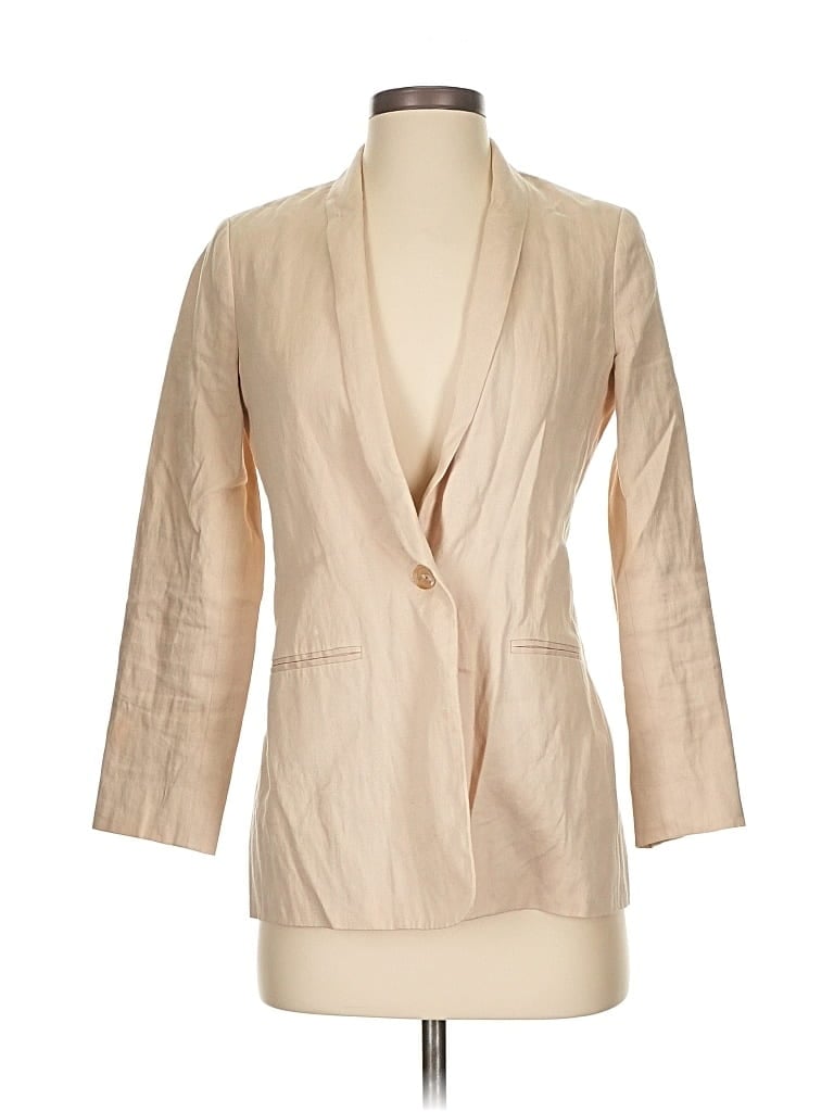 Pre-owned Vince Blazer Jacket In Brown