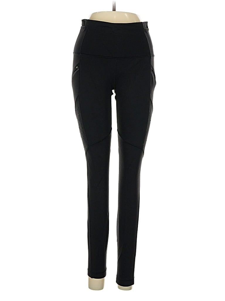 Pre-owned Lululemon Athletica Active Pants In Black