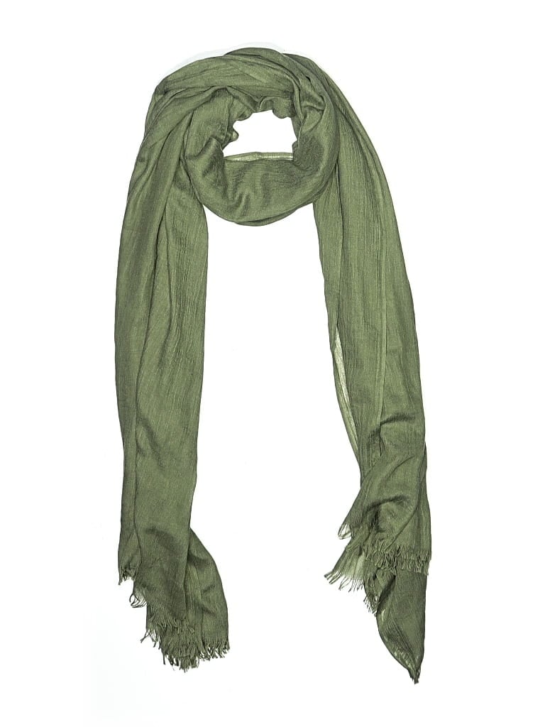 Pre-owned Unbranded Scarf In Green