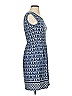 Max Studio Paisley Blue Casual Dress Size XS - photo 4