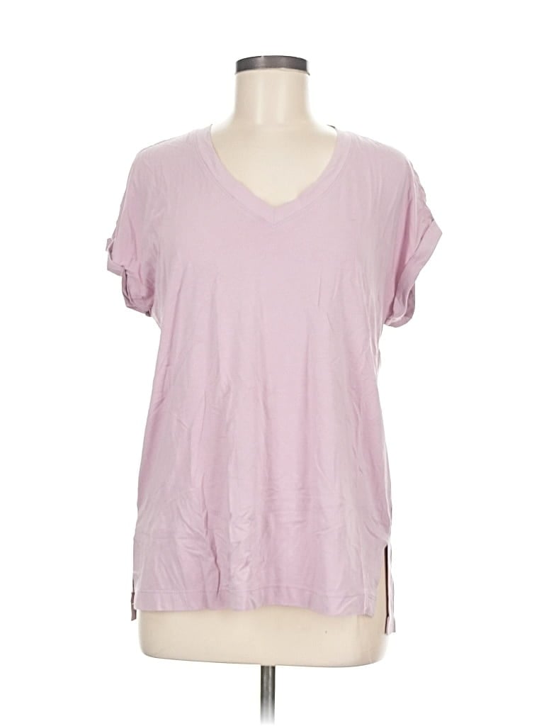 Pre-owned Banana Republic Short Sleeve T-shirt In Pink